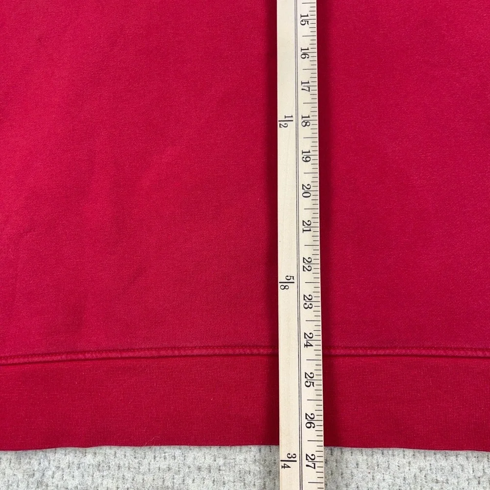 Jordan Hoodie Men XL Red‎ Black Sweatshirt Jump Man Air Y2K Loose Fit Adult